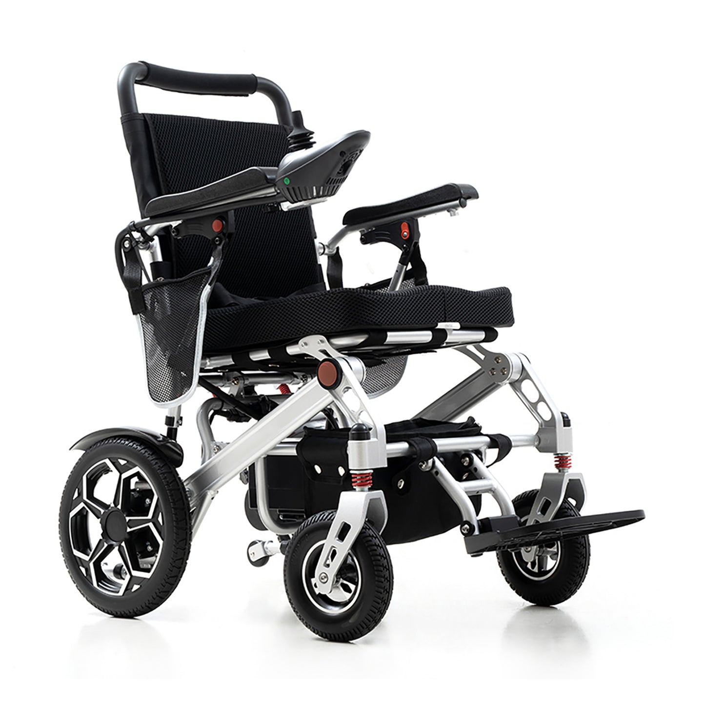 D10 Foldable Electric Wheelchair – Portable, 13-Mile Range,12Ah lithium battery,500W Motor,51.8 lbs