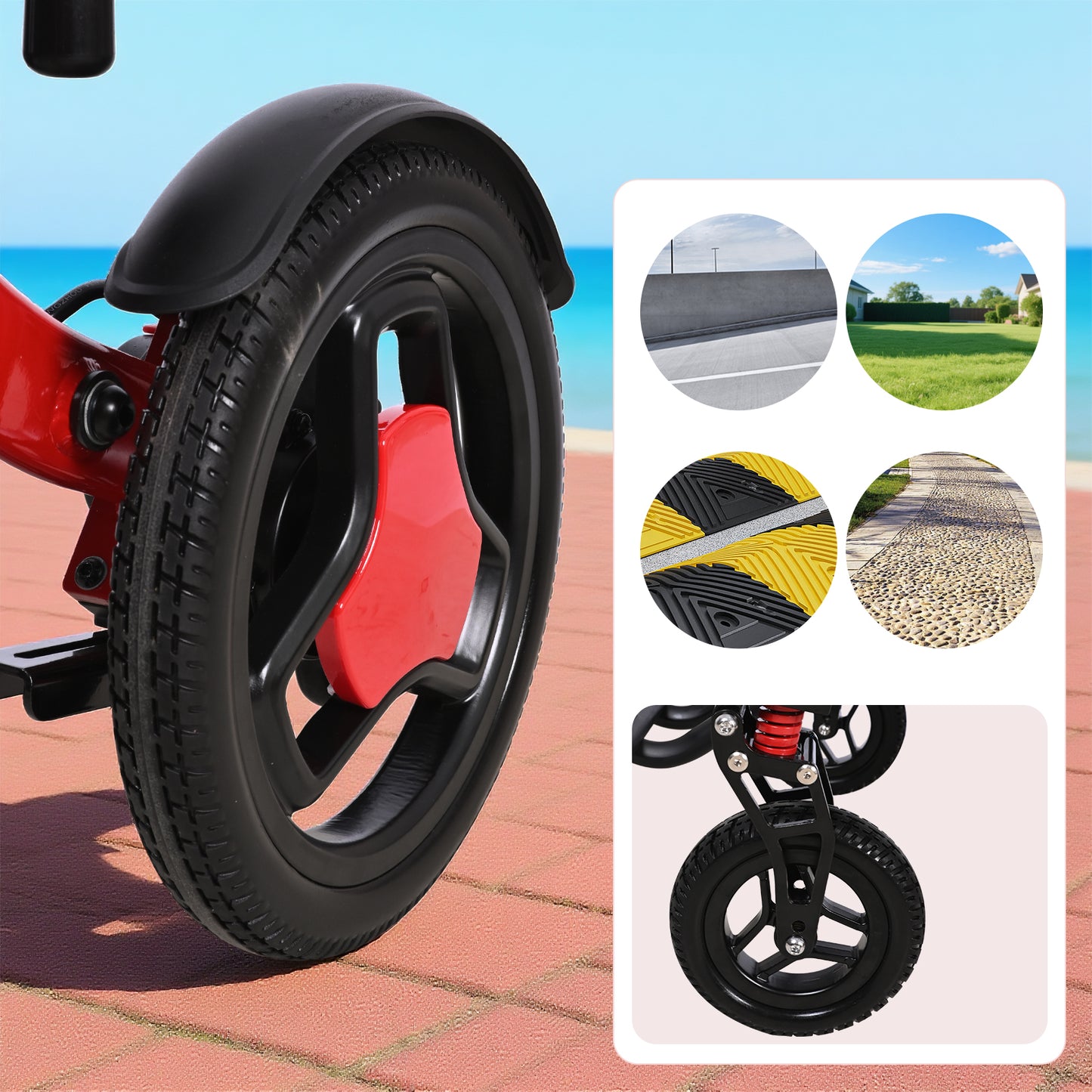 XP03 Portable Electric Wheelchair 330 lbs, 500W Motor, 13 miles Range and Foldable, 10Ah lithium-ion battery