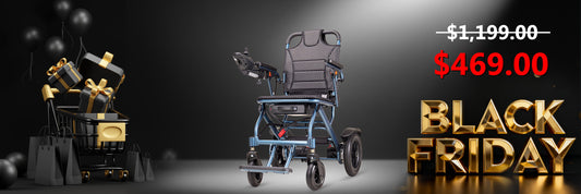 🎉 Black Friday Sale Begins – Get the D04 Foldable Power Wheelchair at an Unbeatable Price!