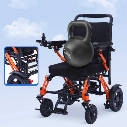 XP02 Electric Wheelchair: Lightweight, Magnesium-Aluminum Alloy,  13 miles Range
