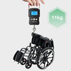 ByteTecpeak M4 Leichter Manueller Rollstuhl – Faltbar, 100 kg Belastbarkeit