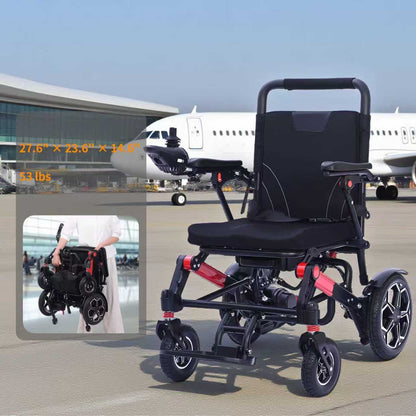 XP04 Foldable Electric Wheelchair -Up to 13-Mile Range,500W  brushless  Motor, 12Ah Battery, 46.6 lbs