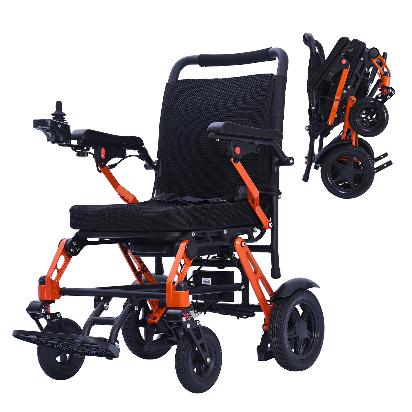 XP02 Electric Wheelchair: Lightweight, Magnesium-Aluminum Alloy,  13 miles Range