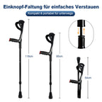 ByteTecpeak C01 – Gehstütze faltbar, höhenverstellbar & leicht