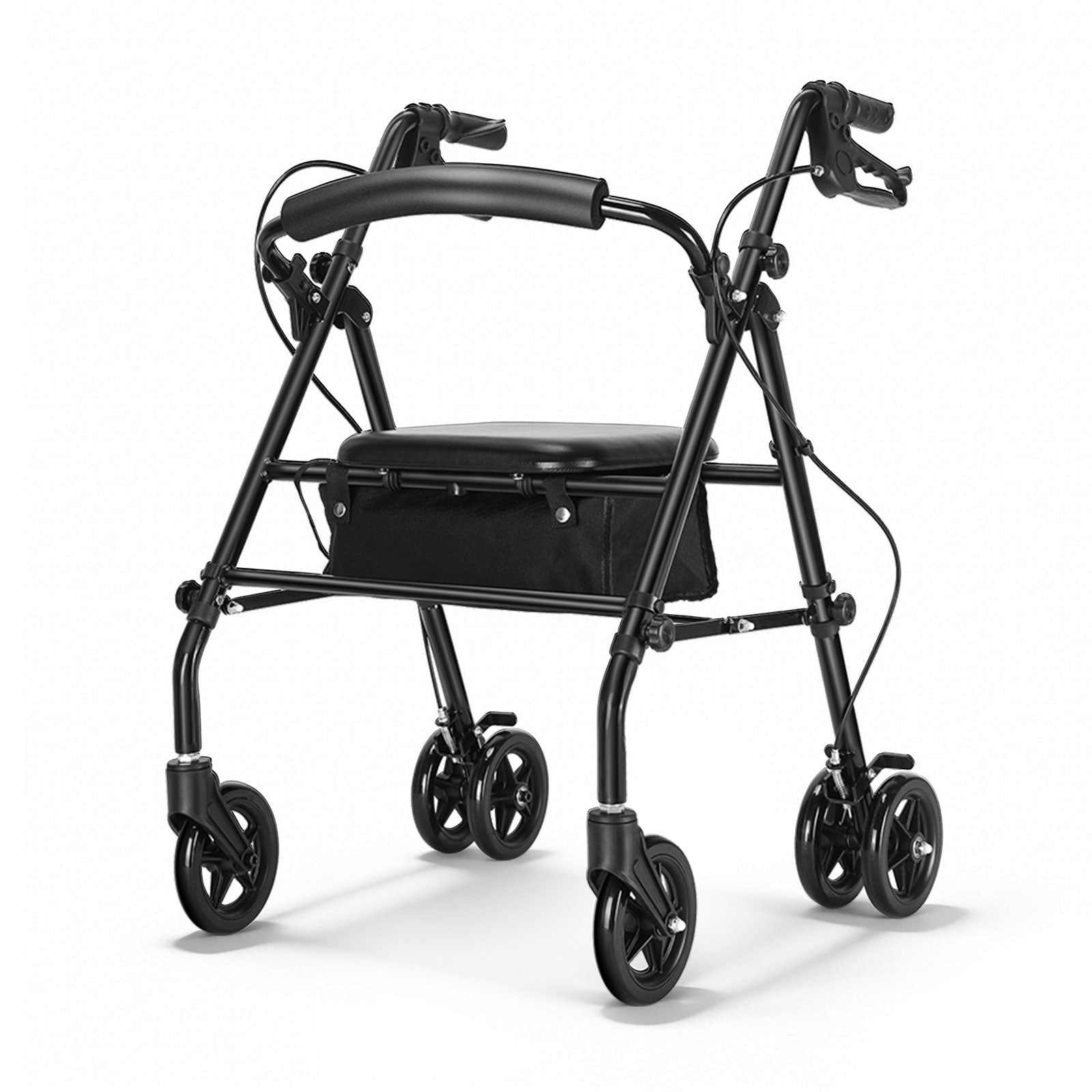 ByteTecpeak R5 Faltbarer Rollator mit 360°-Drehrädern – Leicht, Kompakt und Vielseitig