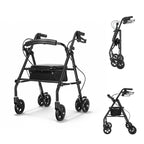 ByteTecpeak R5 Faltbarer Rollator mit 360°-Drehrädern – Leicht, Kompakt und Vielseitig