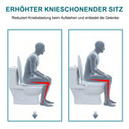 ByteTecpeak T01-BS – Toilettenaufsatz, sicherer Halt, bis 100 kg
