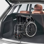 ByteTecpeak M4 Leichter Manueller Rollstuhl – Faltbar, 100 kg Belastbarkeit