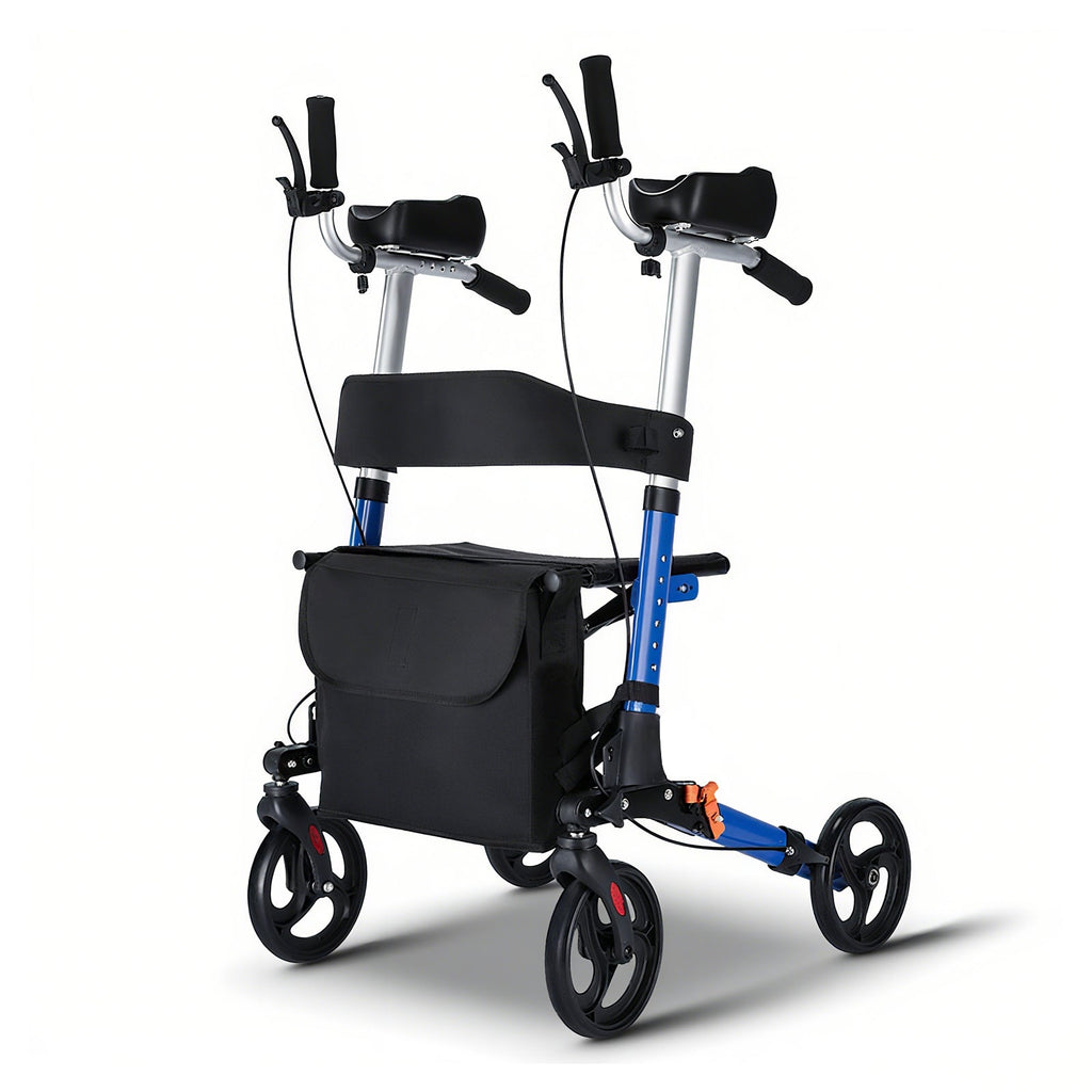 ByteTecpeak R2 Rollator mit Sitz – Leicht, klappbar & höhenverstellbar, 100 kg