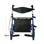 ByteTecpeak R3 Faltbarer Rollator mit 360°-Drehrädern – Leicht, Kompakt und Vielseitig