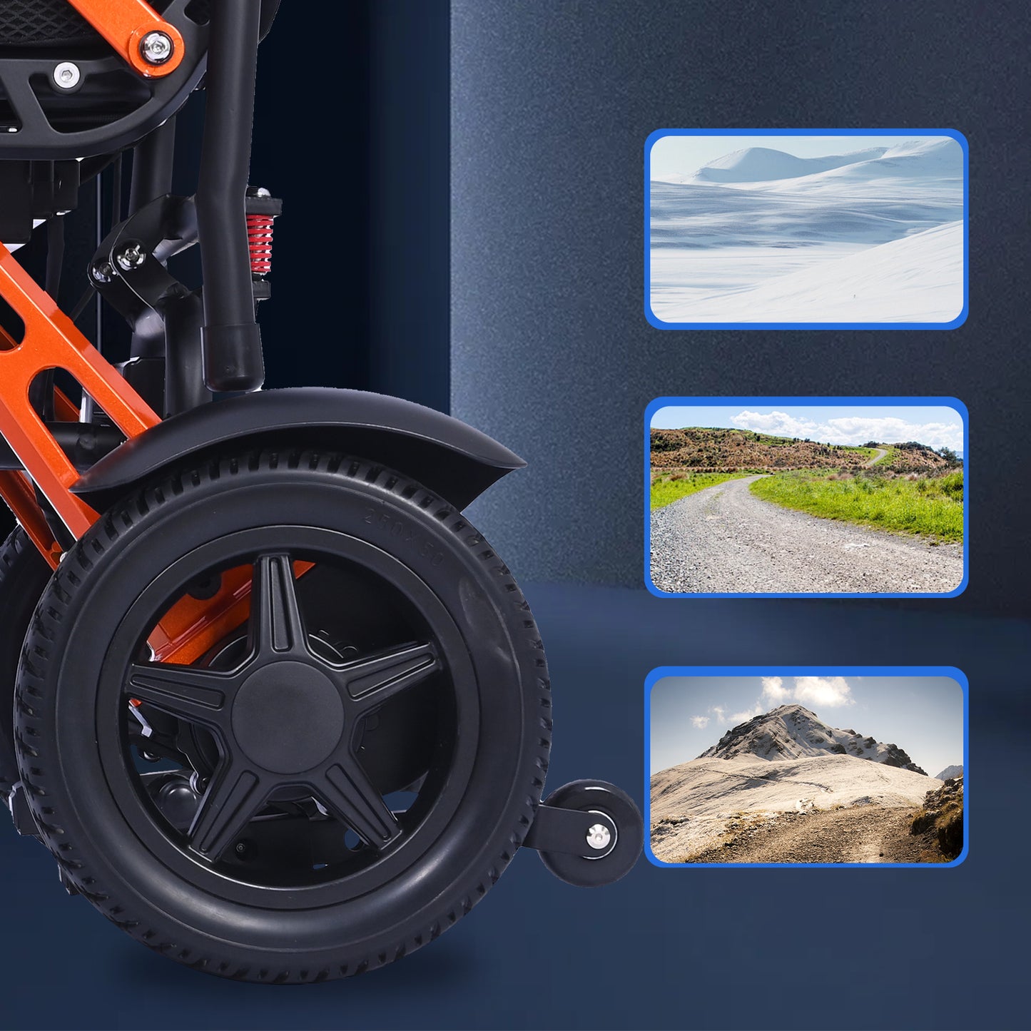 XP02 Electric Wheelchair: Lightweight, Magnesium-Aluminum Alloy,  13 miles Range
