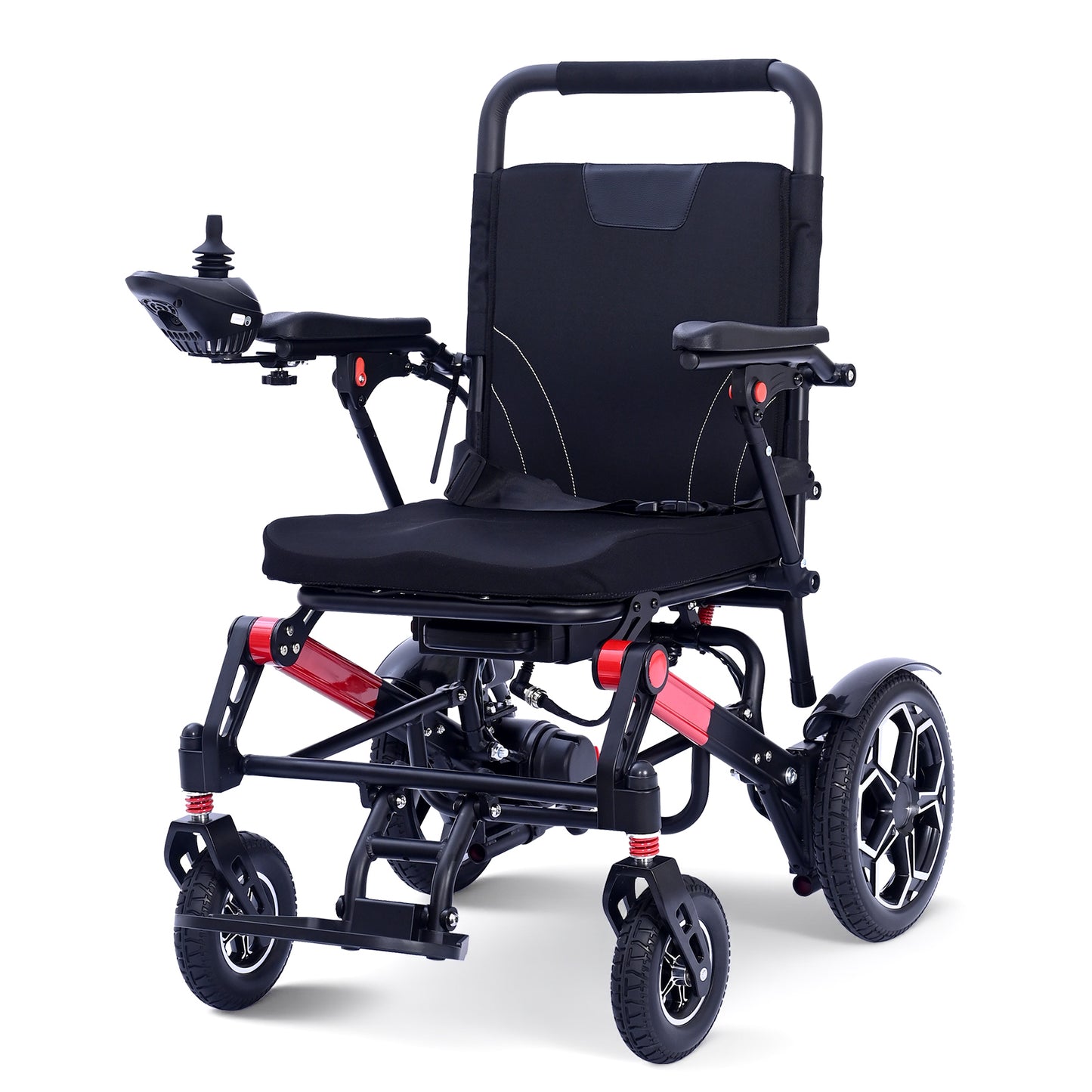 XP04 Foldable Electric Wheelchair -Up to 13-Mile Range,500W  brushless  Motor, 12Ah Battery, 46.6 lbs