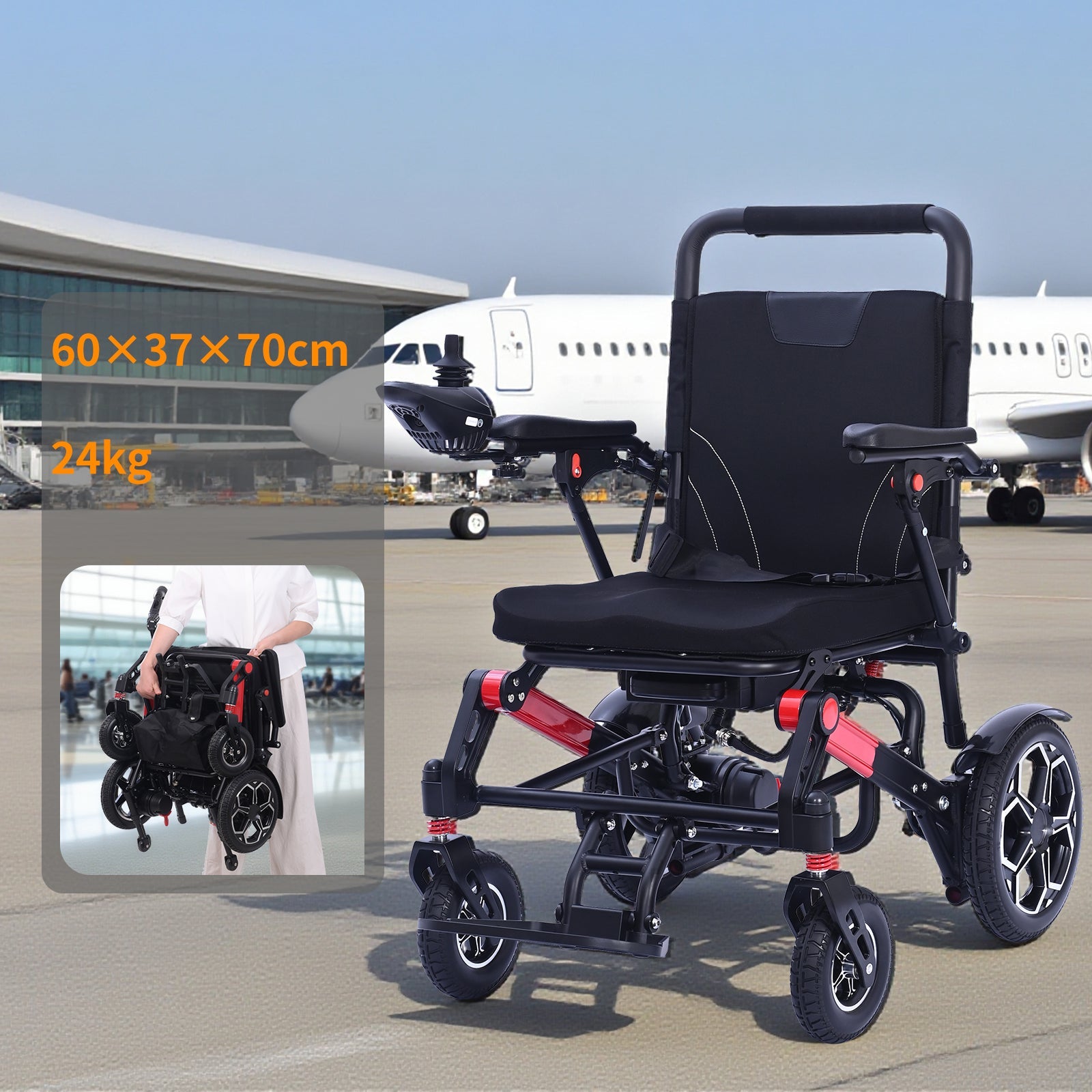 ByteTecpeak XP04 Faltbarer Elektrischer Rollstuhl