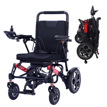 XP04 Foldable Electric Wheelchair -Up to 13-Mile Range,500W  brushless  Motor, 12Ah Battery, 46.6 lbs
