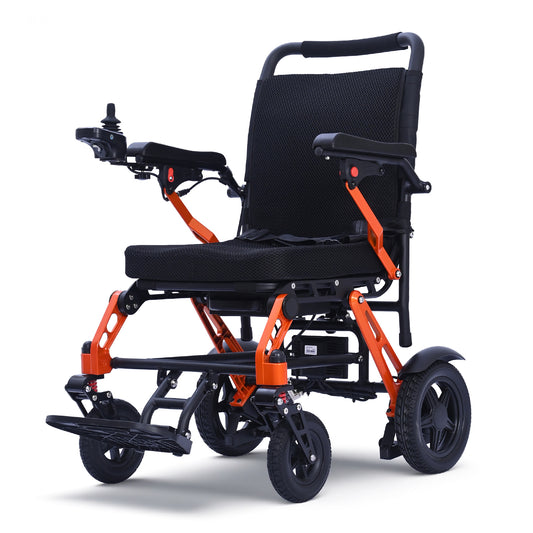 XP02 Electric Wheelchair: Lightweight, Magnesium-Aluminum Alloy,  13 miles Range